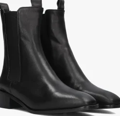 zwarte stefano lauran chelsea boots botin plano