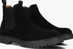 zwarte stefano lauran chelsea boots 7327