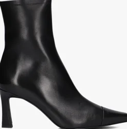 zwarte stefano lauran enkellaarsjes alba 1