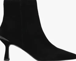 zwarte stefano lauran enkellaarsjes botin