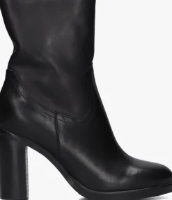 zwarte stefano lauran enkellaarsjes 8553