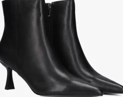 zwarte stefano lauran enkellaarsjes botin