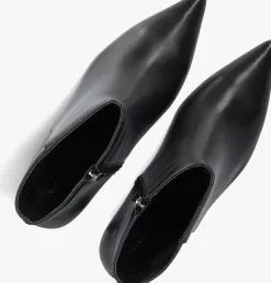 zwarte stefano lauran enkellaarsjes botin