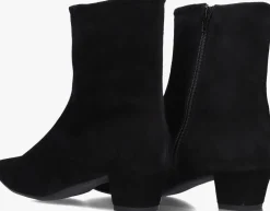 zwarte stefano lauran enkellaarsjes 010-292