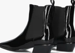 zwarte stefano lauran enkellaarsjes pe2104