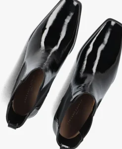 zwarte stefano lauran enkellaarsjes pe2104