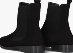 zwarte stefano lauran enkellaarsjes s3283