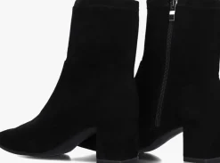 zwarte stefano lauran enkellaarsjes 25354