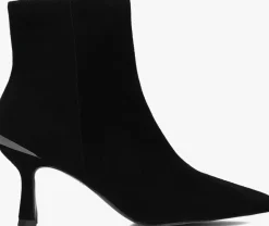 zwarte stefano lauran enkellaarsjes botin