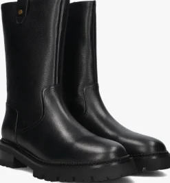 zwarte stefano lauran enkellaarsjes st2156