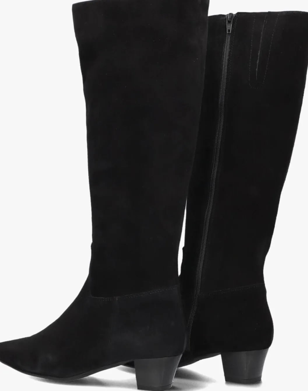 zwarte stefano lauran hoge laarzen 010-290