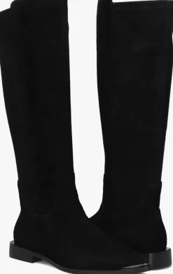 zwarte stefano lauran hoge laarzen pe2059