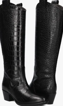 zwarte stefano lauran hoge laarzen 702-08