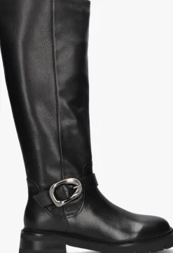 zwarte stefano lauran hoge laarzen pe2053