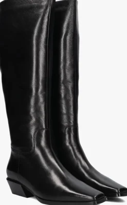 zwarte stefano lauran hoge laarzen st2071