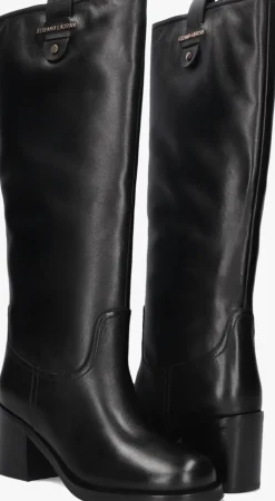 zwarte stefano lauran hoge laarzen gr2107