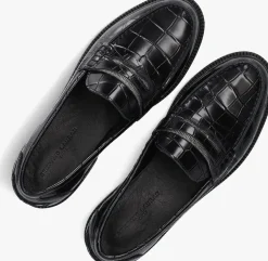 zwarte stefano lauran loafers 12032