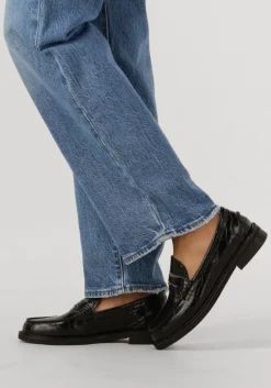 zwarte stefano lauran loafers 12032