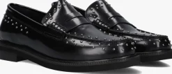 zwarte stefano lauran loafers 12095