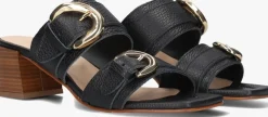 zwarte stefano lauran sandalen met hak 23118
