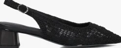 zwarte stefano lauran slingbacks d24059