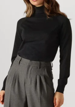 zwarte summum coltrui turtle neck sweater soft