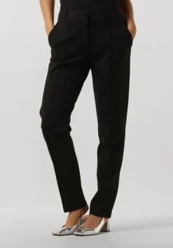zwarte summum flared broek trousers punto milano