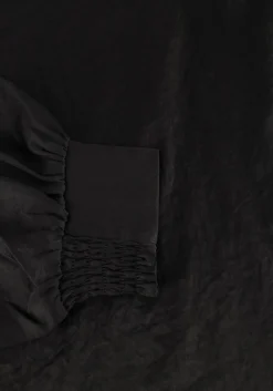 zwarte summum top top long sleeves silky touch