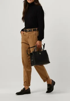 zwarte summum tops & t-shirts smocked sweater basic knit