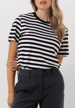 zwarte summum t-shirt short sleeve top classic cotton tee