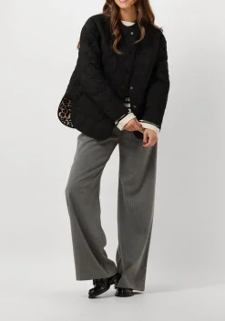 zwarte suncoo faux fur jas evan