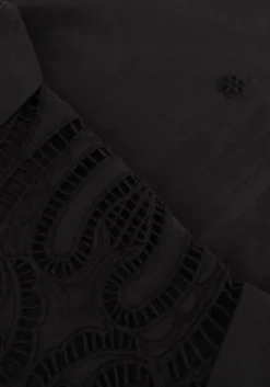 zwarte suncoo midi jurk coco