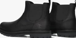 zwarte timberland chelsea boots britton road mid chelsea