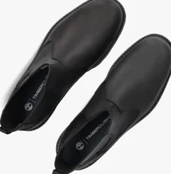 zwarte timberland chelsea boots britton road mid chelsea