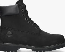 zwarte timberland veterboots 6inch premium boot m