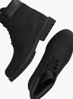 zwarte timberland veterboots 6inch premium boot m