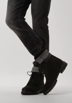 zwarte timberland veterboots 6inch premium boot m