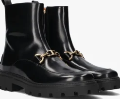 zwarte tod's enkelboots xxw08j0is50
