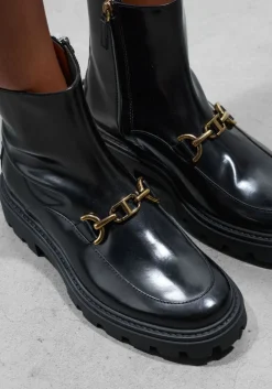 zwarte tod's enkelboots xxw08j0is50