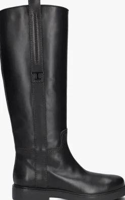 zwarte tod's hoge laarzen led laars