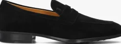 zwarte tod's loafers mocassino gomma 35l