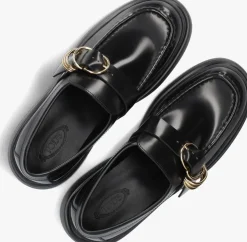 zwarte tod's loafers xxw74l0jl10twrb999