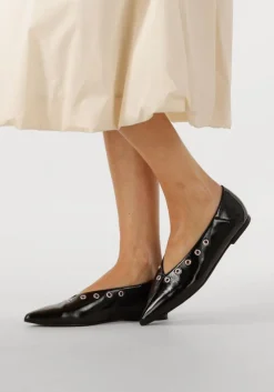 zwarte toral ballerina's miranda