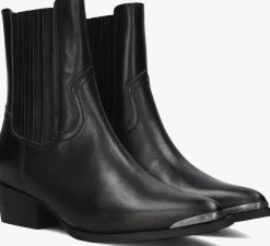 zwarte toral enkellaarsjes lisen