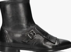 zwarte truman's enkellaarsjes 9098