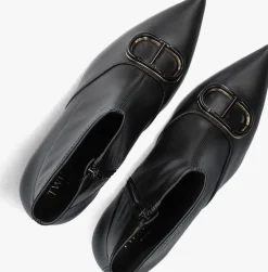 zwarte twinset milano enkellaarsjes 252tcp034