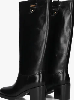 zwarte twinset milano hoge laarzen 252tcp080