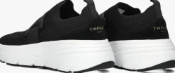 zwarte twinset milano lage sneakers 251tcp02g