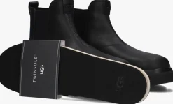 zwarte ugg chelsea boots m chelsea lug leather