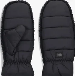 zwarte ugg handschoenen aw uggfluff mitten